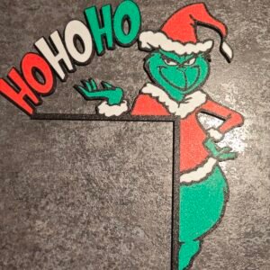 Grinch Door Frame Decor (Pair)